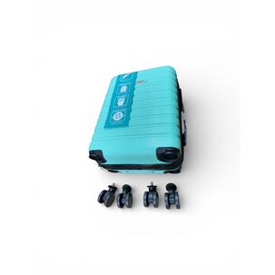 Maleta Cabina Ruedas Desmontables Verde Danicolle